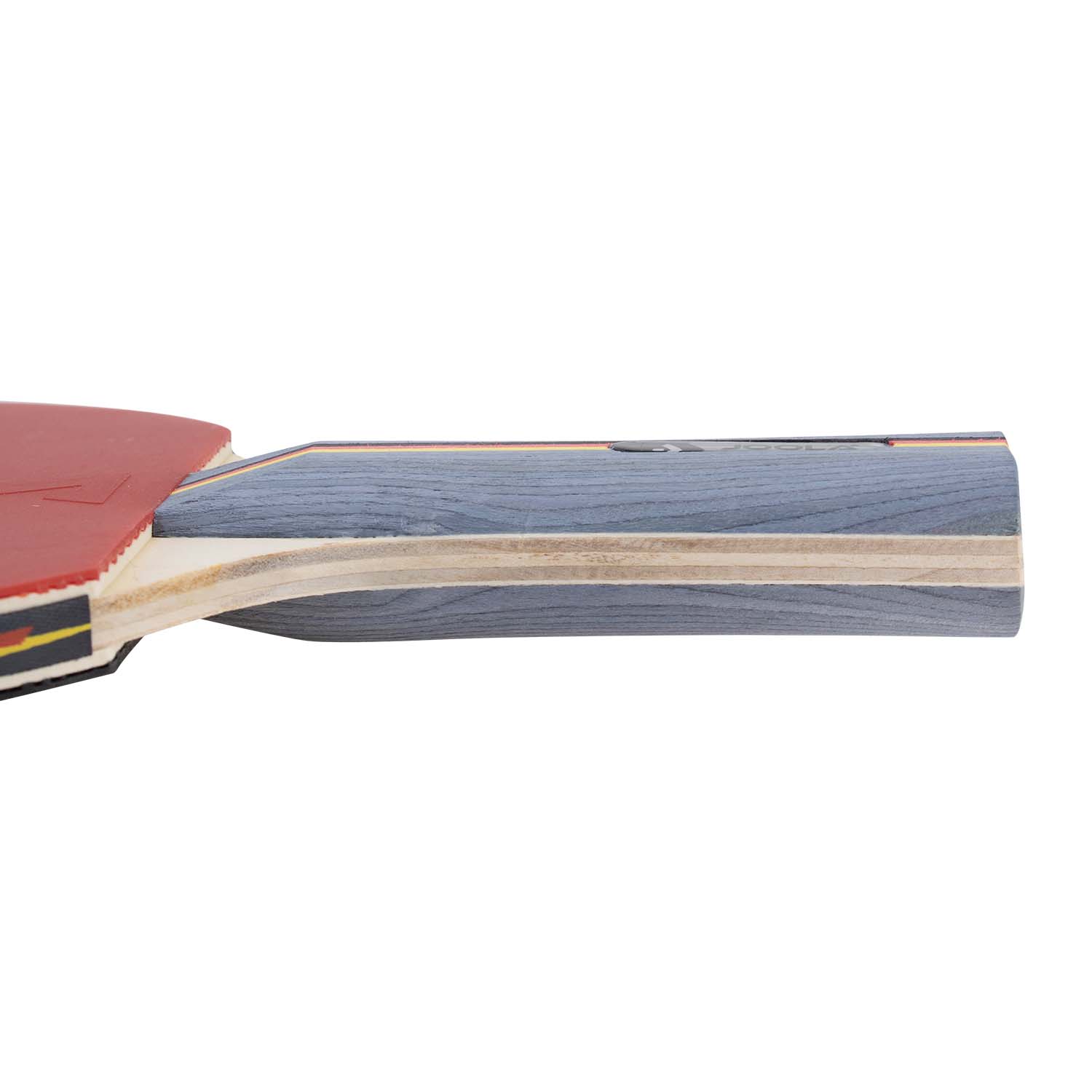 Rückansicht des JOOLA Tischtennisschläger TEAM SCHOOL, mit Sicht auf die Materialbeschaffenheit.