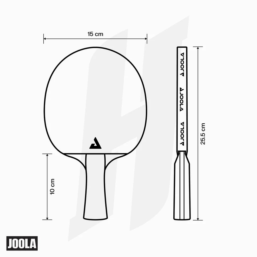 JOOLA Hugo Calderano KL-c Inner – dimenzije i specifikacije drveta