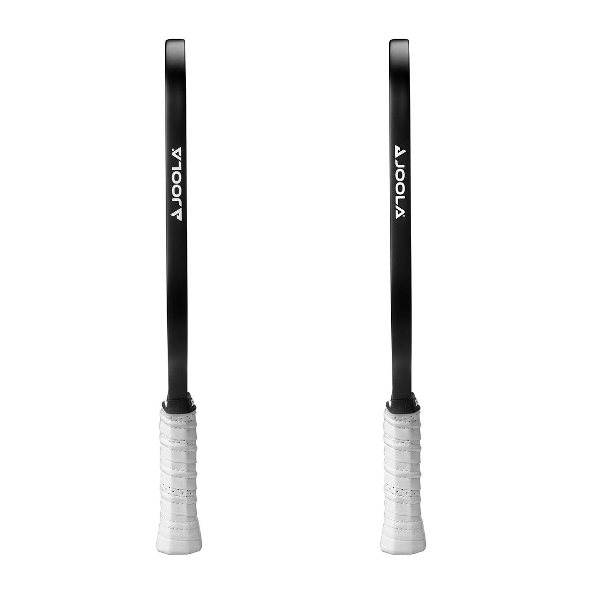 JOOLA Pickleball Schläger Essentials blue - Detailaufnahme des Griffbereichs für bessere Kontrolle.